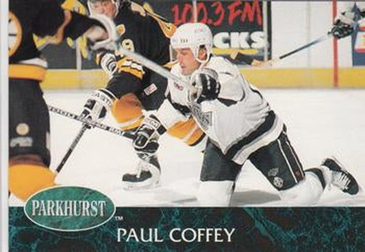 #63 Paul Coffey - Los Angeles Kings - 1992-93 Parkhurst Hockey