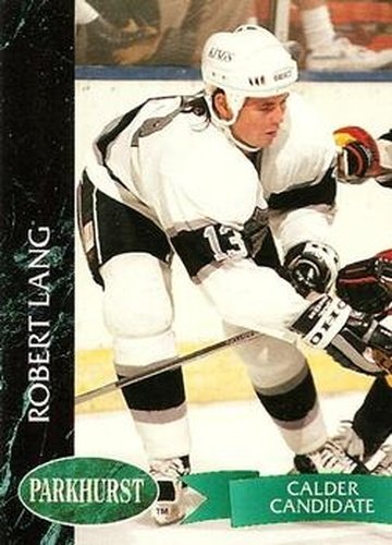 #64 Robert Lang - Los Angeles Kings - 1992-93 Parkhurst Hockey