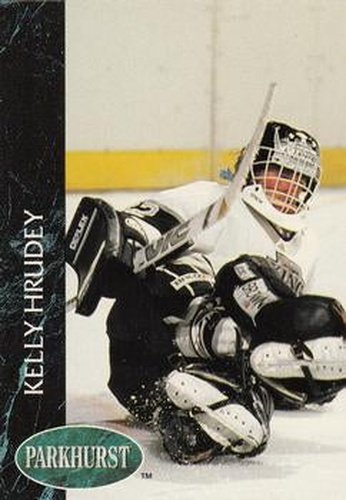 #66 Kelly Hrudey - Los Angeles Kings - 1992-93 Parkhurst Hockey
