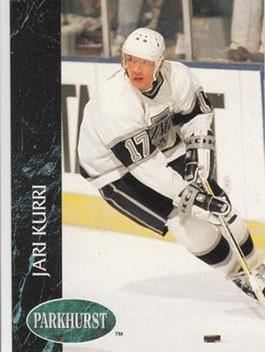 #67 Jari Kurri - Los Angeles Kings - 1992-93 Parkhurst Hockey