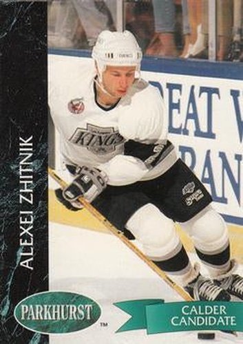 #71 Alexei Zhitnik - Los Angeles Kings - 1992-93 Parkhurst Hockey
