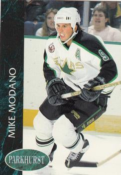 #75 Mike Modano - Minnesota North Stars - 1992-93 Parkhurst Hockey