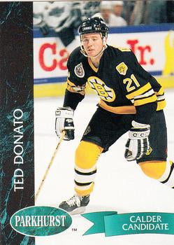 #8 Ted Donato - Boston Bruins - 1992-93 Parkhurst Hockey