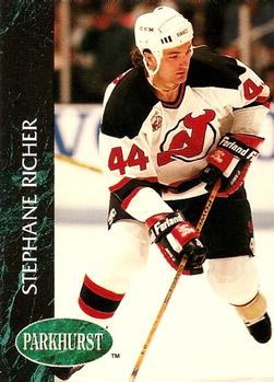 #91 Stephane Richer - New Jersey Devils - 1992-93 Parkhurst Hockey