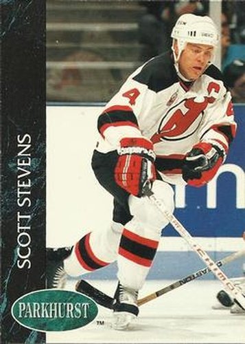 #92 Scott Stevens - New Jersey Devils - 1992-93 Parkhurst Hockey