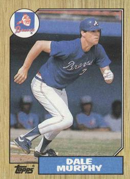 #490 Dale Murphy - Atlanta Braves - 1987 Topps Baseball