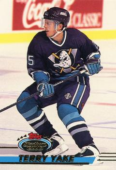 #490 Terry Yake - Anaheim Mighty Ducks - 1993-94 Stadium Club Hockey