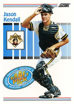 #490 Jason Kendall - Pittsburgh Pirates - 1993 Score Baseball