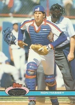 #490 Ron Hassey - Montreal Expos - 1991 Stadium Club Baseball