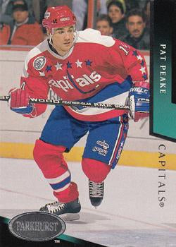 #490 Pat Peake - Washington Capitals - 1993-94 Parkhurst Hockey