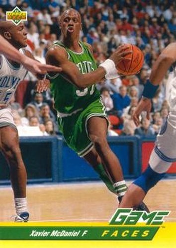 #490 Xavier McDaniel - Boston Celtics - 1992-93 Upper Deck Basketball