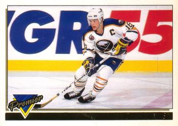 #490 Pat LaFontaine - Buffalo Sabres - 1993-94 O-Pee-Chee Premier Hockey - Gold
