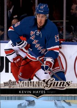 #490 Kevin Hayes - New York Rangers - 2014-15 Upper Deck Hockey