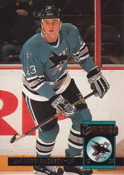 #490 Andrei Nazarov - San Jose Sharks - 1993-94 Donruss Hockey