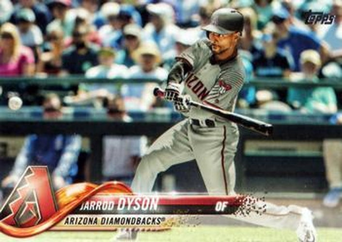 #490 Jarrod Dyson - Arizona Diamondbacks - 2018 Topps Baseball