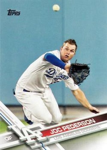 #490 Joc Pederson - Los Angeles Dodgers - 2017 Topps Baseball