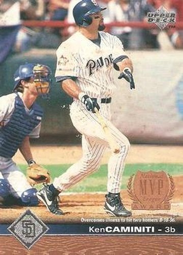 #490 Ken Caminiti - San Diego Padres - 1997 Upper Deck Baseball