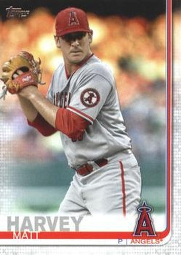 #490 Matt Harvey - Los Angeles Angels - 2019 Topps Baseball