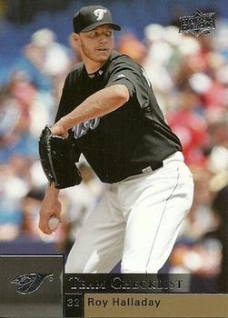 #490 Roy Halladay - Toronto Blue Jays - 2009 Upper Deck Baseball