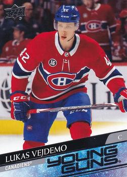 #490 Lukas Vejdemo - Montreal Canadiens - 2020-21 Upper Deck Hockey
