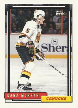 #194 Dana Murzyn - Vancouver Canucks - 1992-93 Topps Hockey
