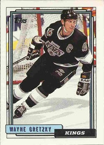 #1 Wayne Gretzky - Los Angeles Kings - 1992-93 Topps Hockey