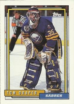 #278 Tom Draper - Buffalo Sabres - 1992-93 Topps Hockey