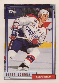 #294 Peter Bondra - Washington Capitals - 1992-93 Topps Hockey