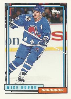 #297 Mike Hough - Quebec Nordiques - 1992-93 Topps Hockey