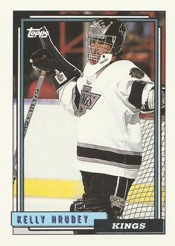 #29 Kelly Hrudey - Los Angeles Kings - 1992-93 Topps Hockey