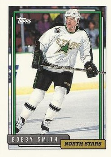 #388 Bobby Smith - Minnesota North Stars - 1992-93 Topps Hockey