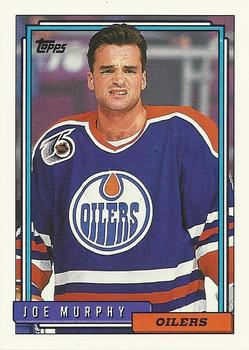 #38 Joe Murphy - Edmonton Oilers - 1992-93 Topps Hockey