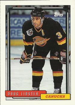 #403 Doug Lidster - Vancouver Canucks - 1992-93 Topps Hockey