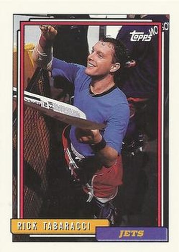 #453 Rick Tabaracci - Winnipeg Jets - 1992-93 Topps Hockey