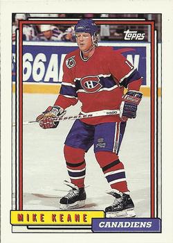 #478 Mike Keane - Montreal Canadiens - 1992-93 Topps Hockey
