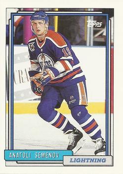 #68 Anatoli Semenov - Tampa Bay Lightning - 1992-93 Topps Hockey