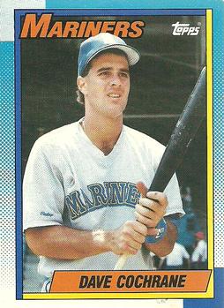 #491 Dave Cochrane - Seattle Mariners - 1990 O-Pee-Chee Baseball