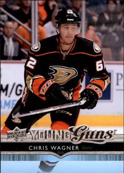 #491 Chris Wagner - Anaheim Ducks - 2014-15 Upper Deck Hockey