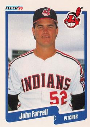 #491 John Farrell - Cleveland Indians - 1990 Fleer USA Baseball