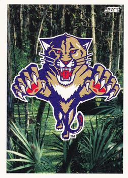 #491 Florida Panthers Logo - Florida Panthers - 1993-94 Score Canadian Hockey