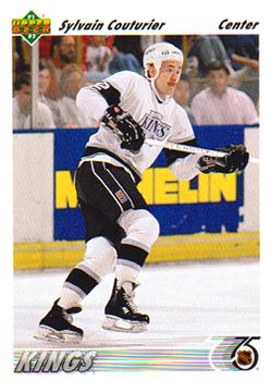 #491 Sylvain Couturier - Los Angeles Kings - 1991-92 Upper Deck Hockey