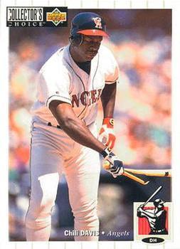#491 Chili Davis - California Angels - 1994 Collector's Choice Baseball