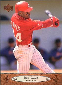 #491 Eric Davis - Cincinnati Reds - 1996 Upper Deck Baseball