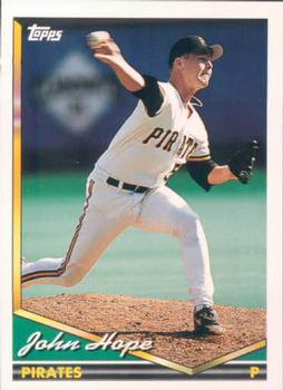 #491 John Hope - Pittsburgh Pirates - 1994 Topps Baseball