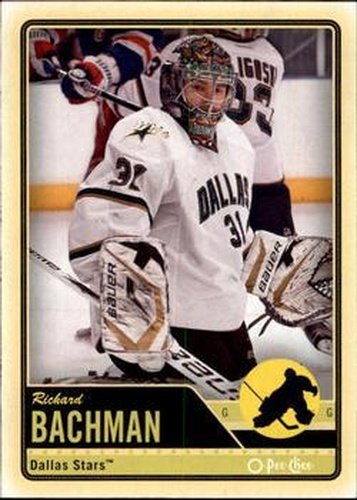 #491 Richard Bachman - Dallas Stars - 2012-13 O-Pee-Chee Hockey