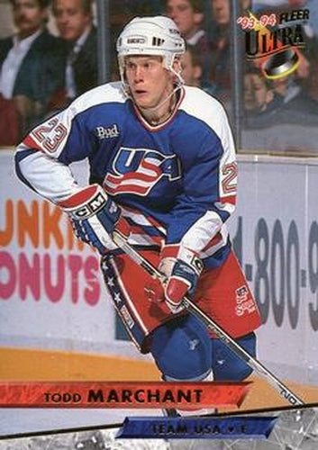 #491 Todd Marchant - USA - 1993-94 Ultra Hockey