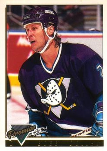 #491 Bobby Dollas - Anaheim Mighty Ducks - 1993-94 O-Pee-Chee Premier Hockey - Gold