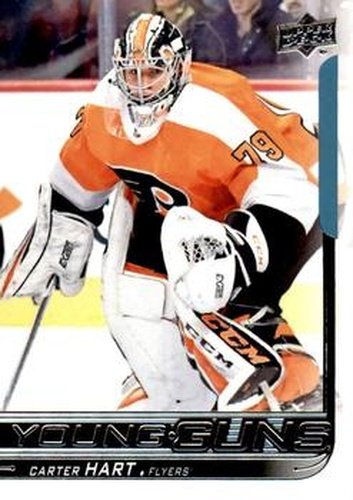 #491 Carter Hart - Philadelphia Flyers - 2018-19 Upper Deck Hockey