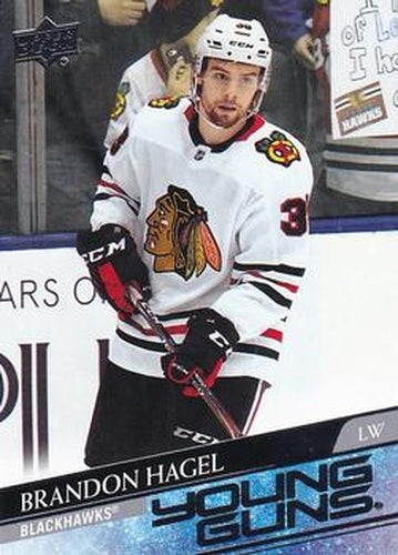 #491 Brandon Hagel - Chicago Blackhawks - 2020-21 Upper Deck Hockey