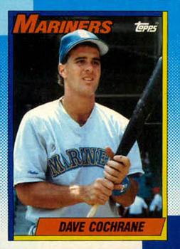 #491 Dave Cochrane - Seattle Mariners - 1990 Topps Baseball